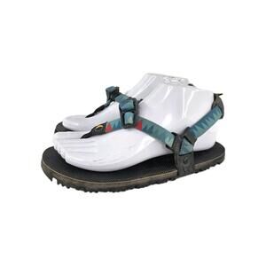 LUNA Sandals Mono Winged Edition Sandal US 7.5 Womens Blue Mountain Crystal Shoe